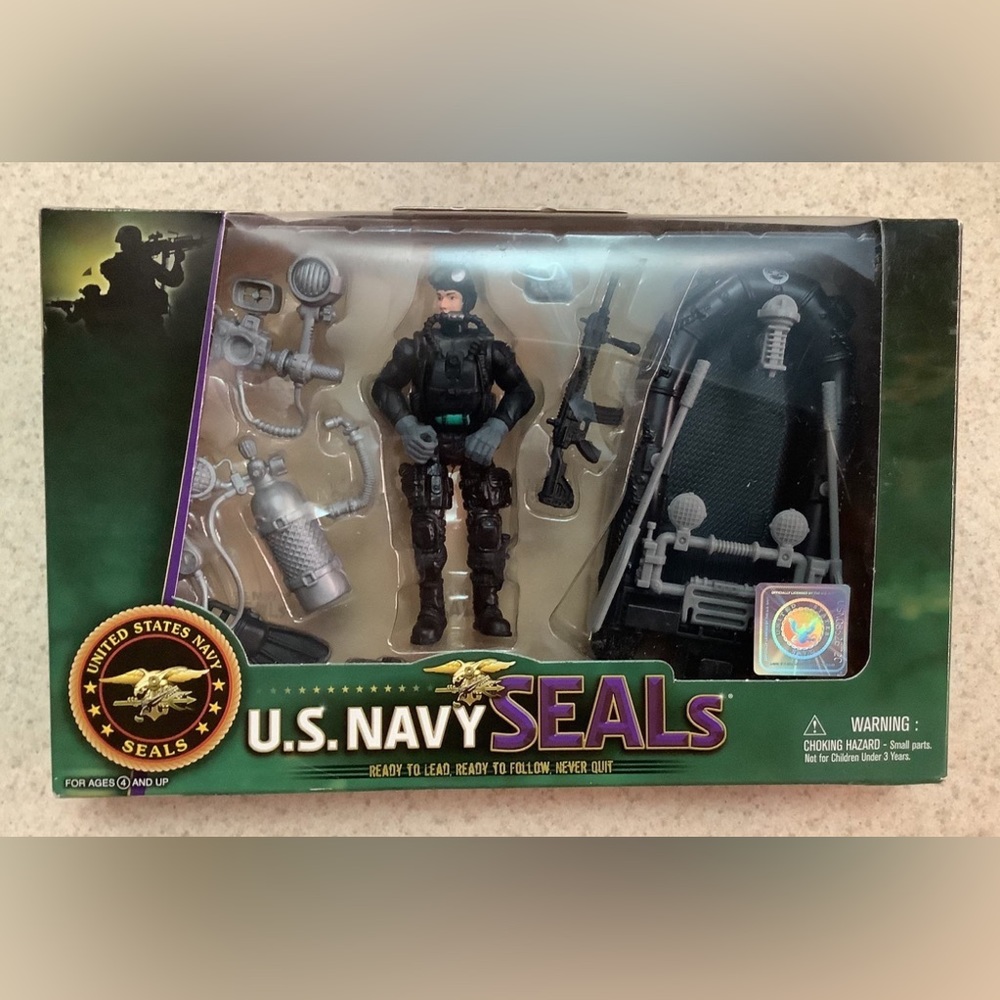 Excite U.S NAVY SEALS action figures